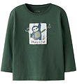 Name It Blouse - NmmVictor - Garden Topiary/Sloth Picture