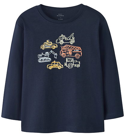 Name It Blouse - NmmVictor - Navy Blazer/Vehicles