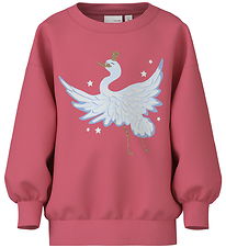 Name It Sweatshirt - NmfValona - Rapture Rose/Kran
