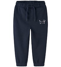 Name It Sweatpants - NmfVallene - Marinblå Blazer/Dog Bow