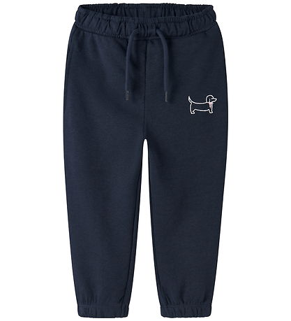 Name It Joggingbuxur - NmfVallene - Dökkblátt Blazer/Dog Bow