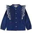 Molo Hemd - Denim - Raphaella - Oak Stickerei