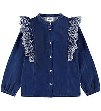 Molo Skjorta - Denim - Raphaella - Oak Broderi