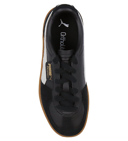 Puma Shoes - Palermo Lth Jr - Puma Black/Feather Gray