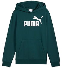 Puma Hoodie - Green Terrain w. Logo