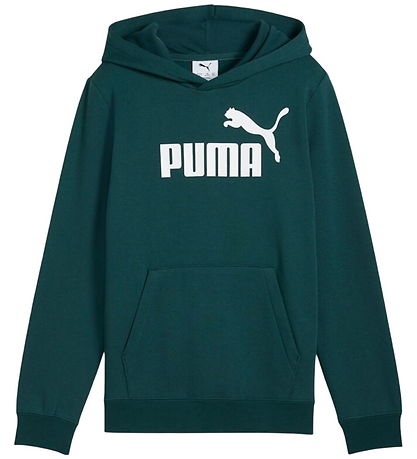 Puma Kapuzenpullover - Green Gelände m. Logo