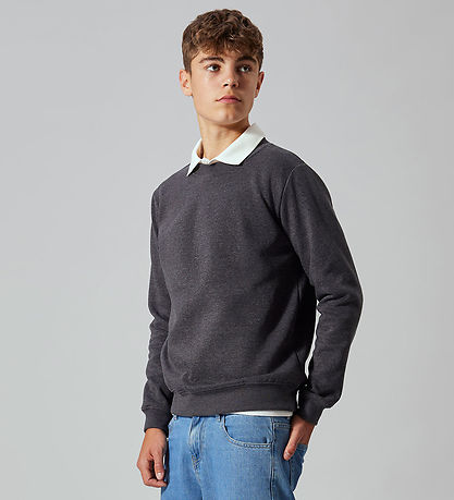 LMTD Sweatshirt - NOOS - NlnNizu - Dark Grey Melange