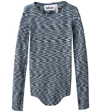 Molo Blouse - Rib - Rochelle - Blue Moulin