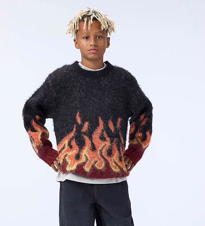 Molo Blouse - Knitted - Bello - Flames