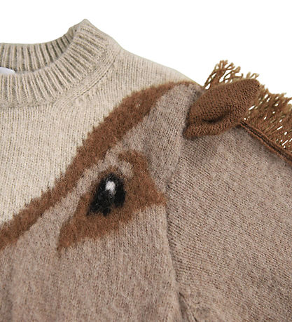 Molo Blouse - Knitted - Wool - Gisela - Horse Knit