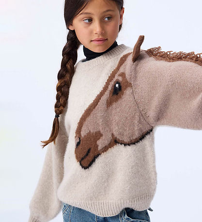 Molo Blouse - Knitted - Wool - Gisela - Horse Knit