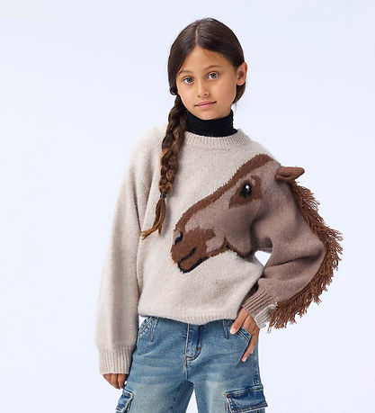 Molo Blouse - Knitted - Wool - Gisela - Horse Knit