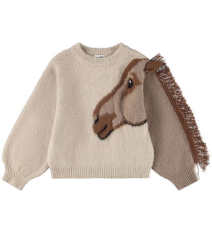 Molo Blouse - Knitted - Wool - Gisela - Horse Knit