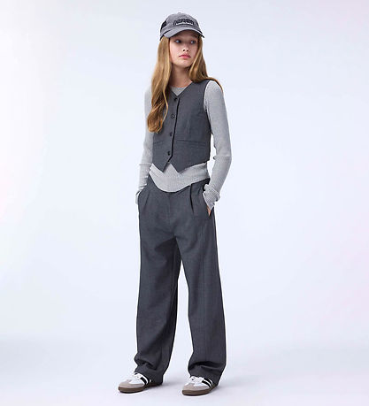 Molo Blouse - Rib - Rochelle - Grey Melange