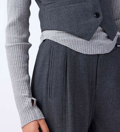 Molo Blouse - Rib - Rochelle - Grey Melange