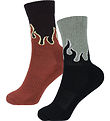 Molo Socken - 2er-Pack - Norman - Flammen Socken