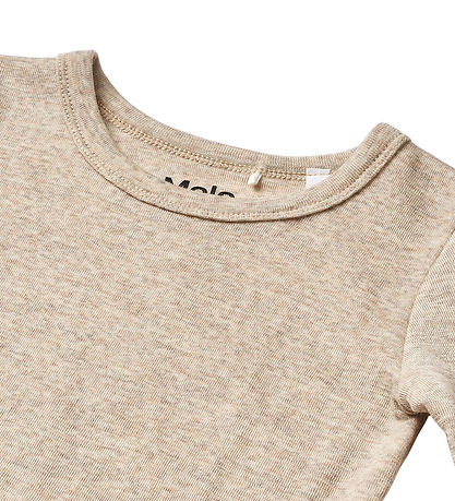 Molo Blouse - Merino Wool - Rihanna - Oatmeal Melange