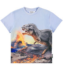 Molo T-shirt - Roxo - Dino Blue Månen
