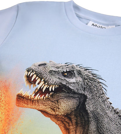 Molo T-shirt - Roxo - Dino Blue Moon