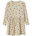 Name It Dress - Rib - NmfLaikabna - Peyote w. Flowers