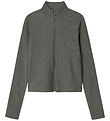 LMTD Cardigan - NlfLonja - Dark Grey Melange