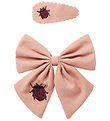 Lil' Atelier Hårspännen - Rosett - 2-pack - NkfAcc-Lilja - Misty