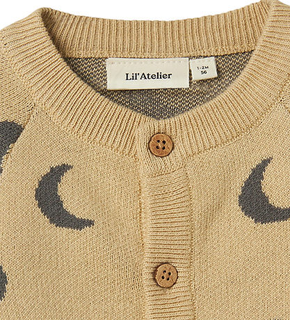 Lil'Atelier Cardigan - Knitted - NbmLulio - Mojave Desert