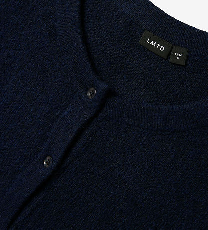 LMTD Neuletakki - Neulottu - Noos - NlfLodet - Dark Sapphire