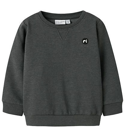 Sweat-shirt Name It - Noos - NmmVimo - Gris Foncé Chiné