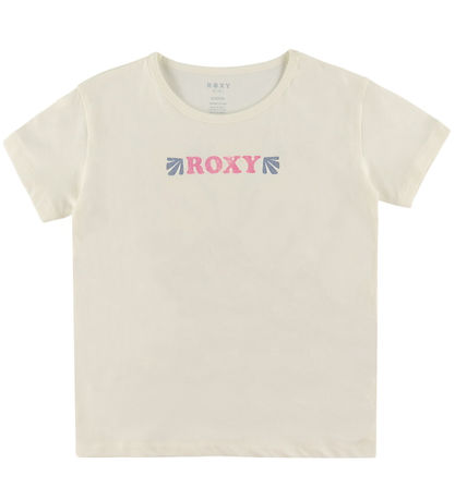 Roxy T-Shirt - Lily Regular Vintage - Zilverreiger m. Print