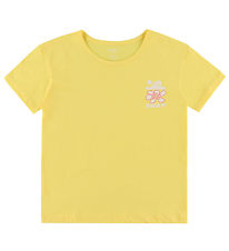 Roxy T-Shirt - Lily Regular Nacht - Lemon Drop