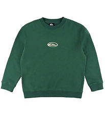 Quiksilver Sweatshirt - Salt Water Graphic - Trekking Green w. P