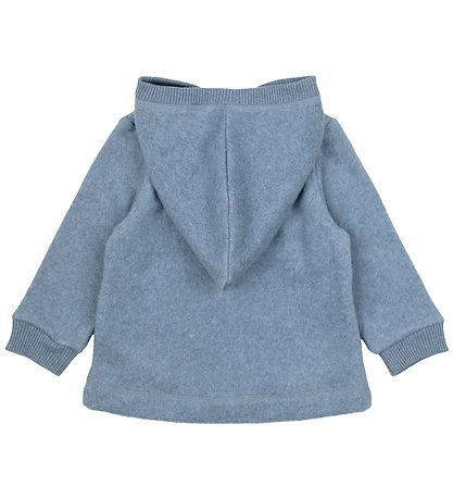 Mikk-Line Fleece Jumper - Faded Denim Melange