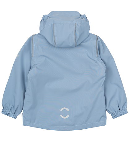 Mikk-Line Lightweight Jacket - Faded Denim