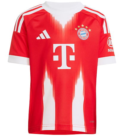 adidas Performance Football Clothing - FC Bayern - Red w. Logo