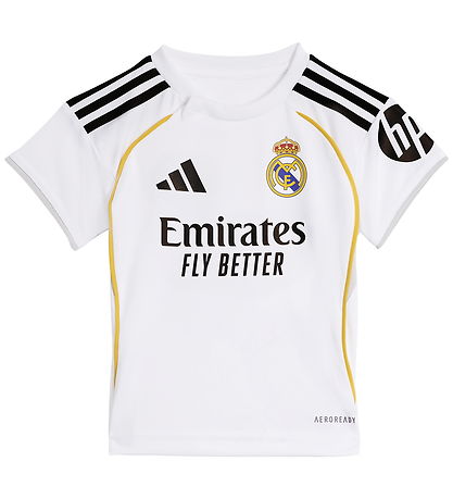adidas Performance Football Clothing - Real Madrid - White w. Lo