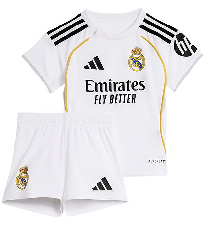 adidas Performance Football Clothing - Real Madrid - White w. Lo
