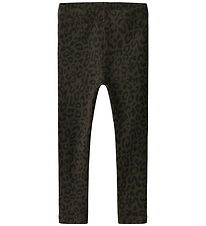Name It Leggings - Rib - Leo - NmfLeleo - Delicioso