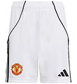 adidas Performance Stuttbuxur - Manchester United - Hvítt