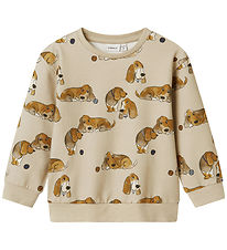 Name It Sweatshirt - NmmKody - Peyote m. Tryck