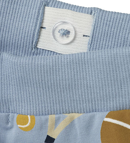 Name It Joggingbroek - NmmKeaton - Dusty Blue m. Print