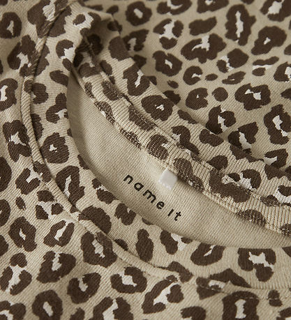 Name It Blouse - NmfLeoana - Peyote w. Leopard