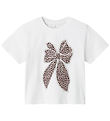 T-Shirt Name It - NmfLeoanja - Bright White av. Imprimé