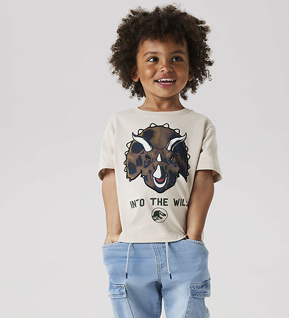 Name It T-Shirt - NmmJogger - Jurassic World - Peyote
