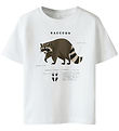 Name It T-shirt - NmmKester - Bright White w. Print