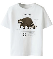 Name It T-shirt - NmmKester - Bright White w. Print
