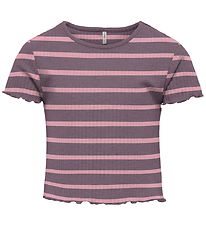 Kids Only T-shirt - Rib - KogAlly - Moonscape/Nostalgia Rose
