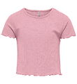 Kids Only T-Shirt - Rib - KogAlly - Nostalgie Rose