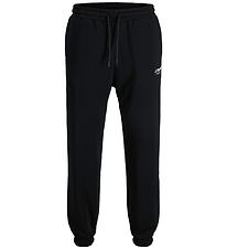Jack & Jones Sweatpants - Noos - JpstKane - Svart m. Logo
