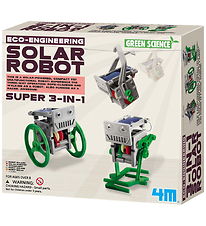 4M Robot - Green Science - 3-in-1 Mini Solar Robot